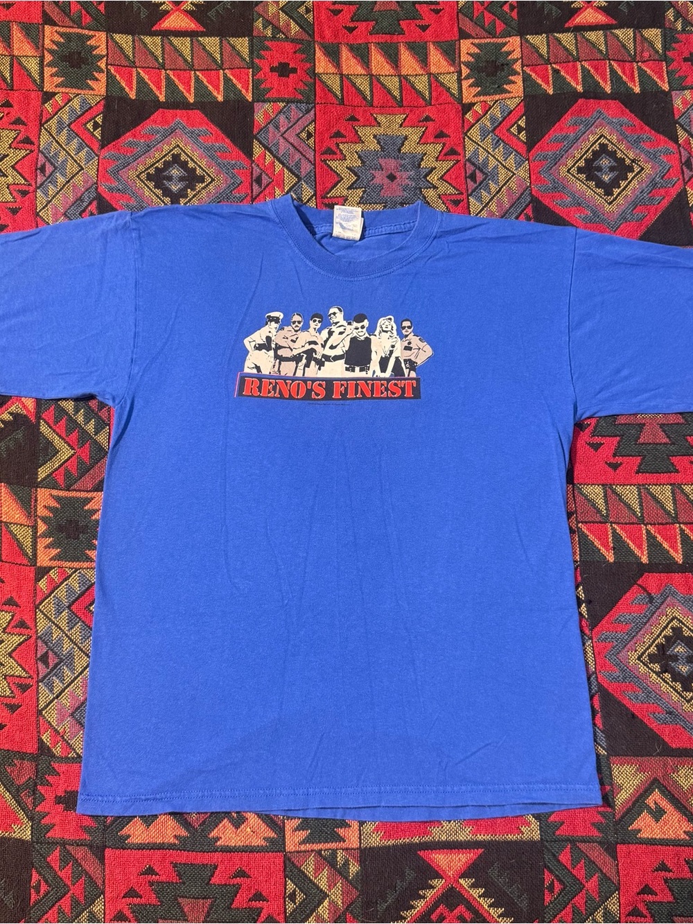 Vintage 2004 Reno 911 Comedy Central TV Show Promo T-Shirt Size L